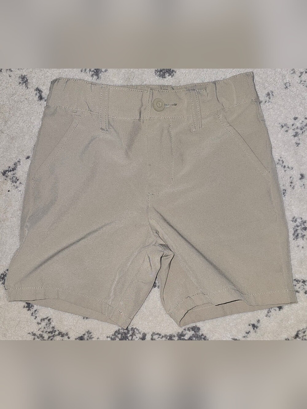 Cat & Jack Boys 3T Tan Flat-Front Shorts